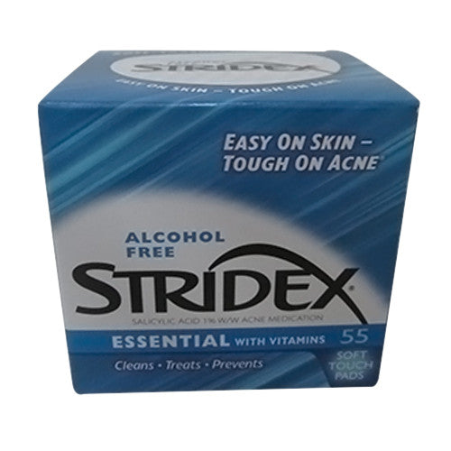 Stridex Triple Action Acne Pads With Salicylic Acid, Regular Strength Pads - 55 Ea